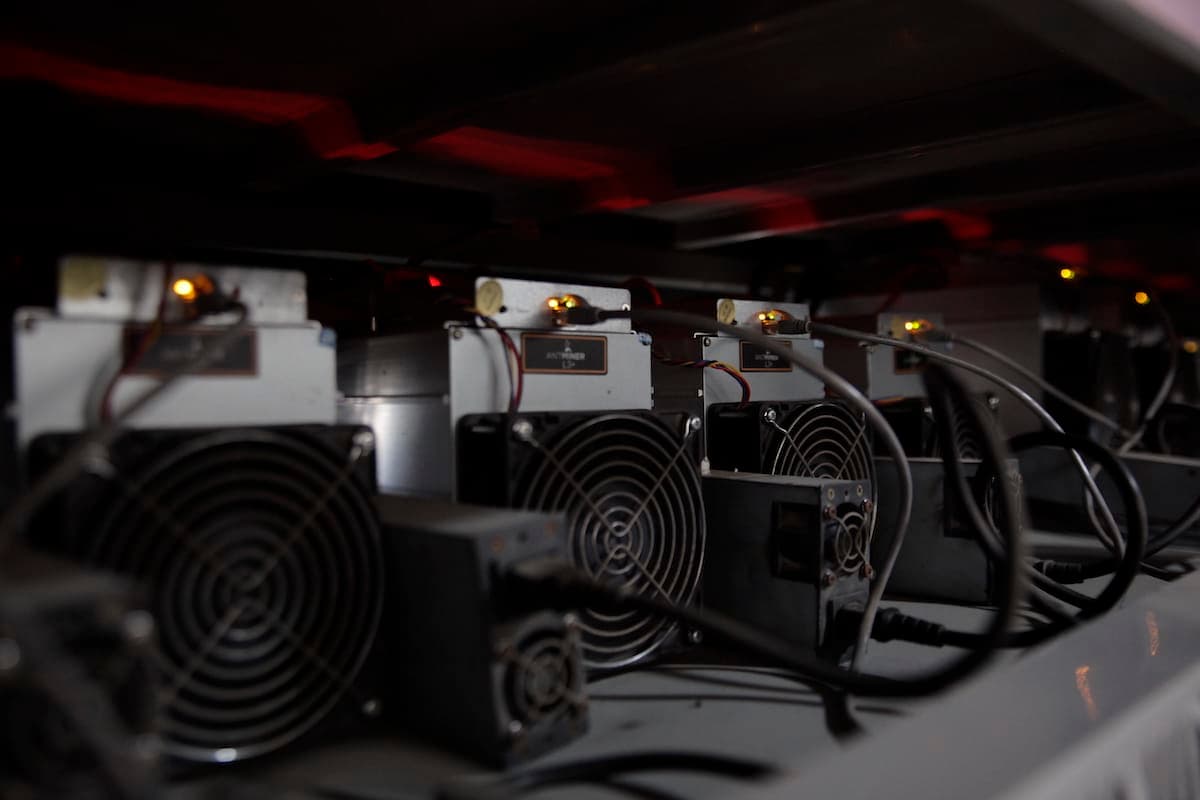 Bitcoin mining facility in Iowa