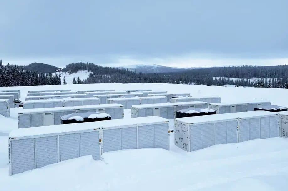 Bitcoin mining facility in Iowa