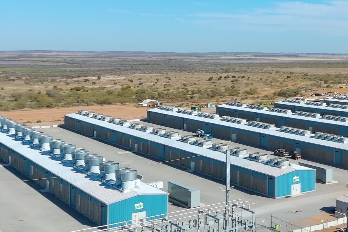 Bitcoin mining facility in Iowa