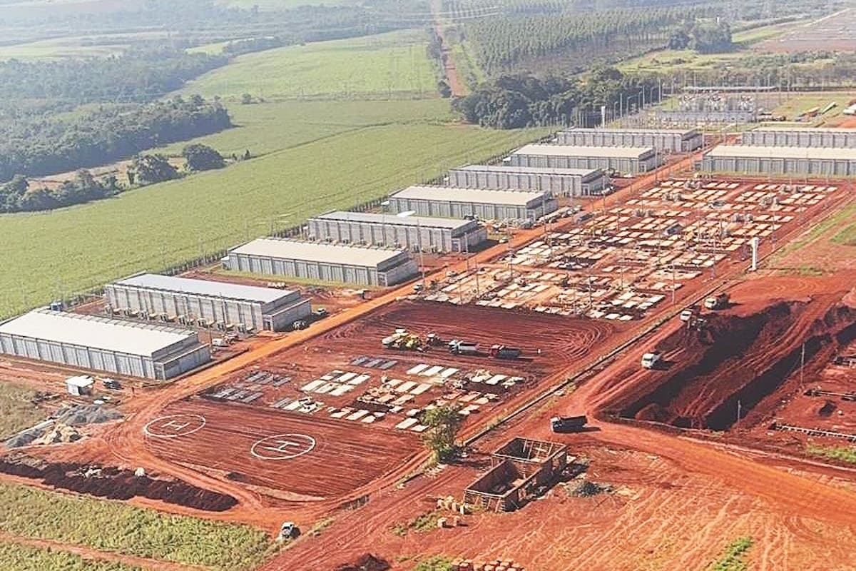 Bitcoin mining facility in Iowa