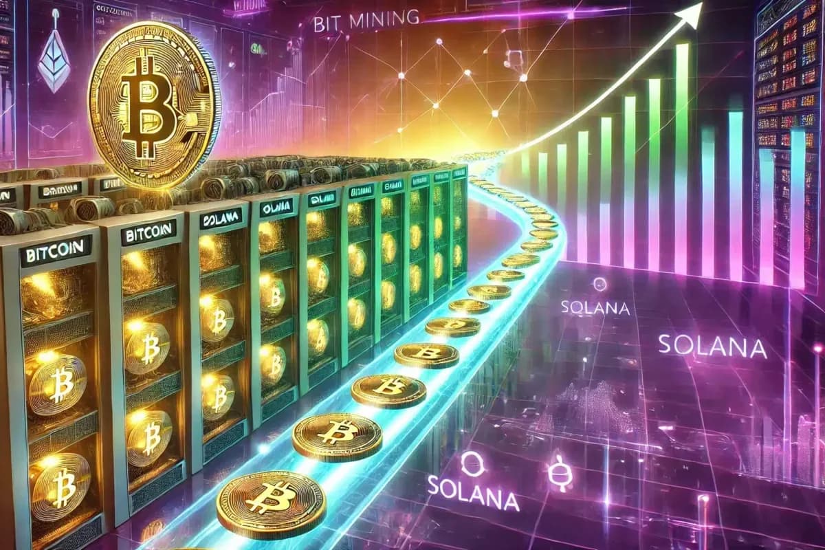 Bitcoin mining facility in Iowa