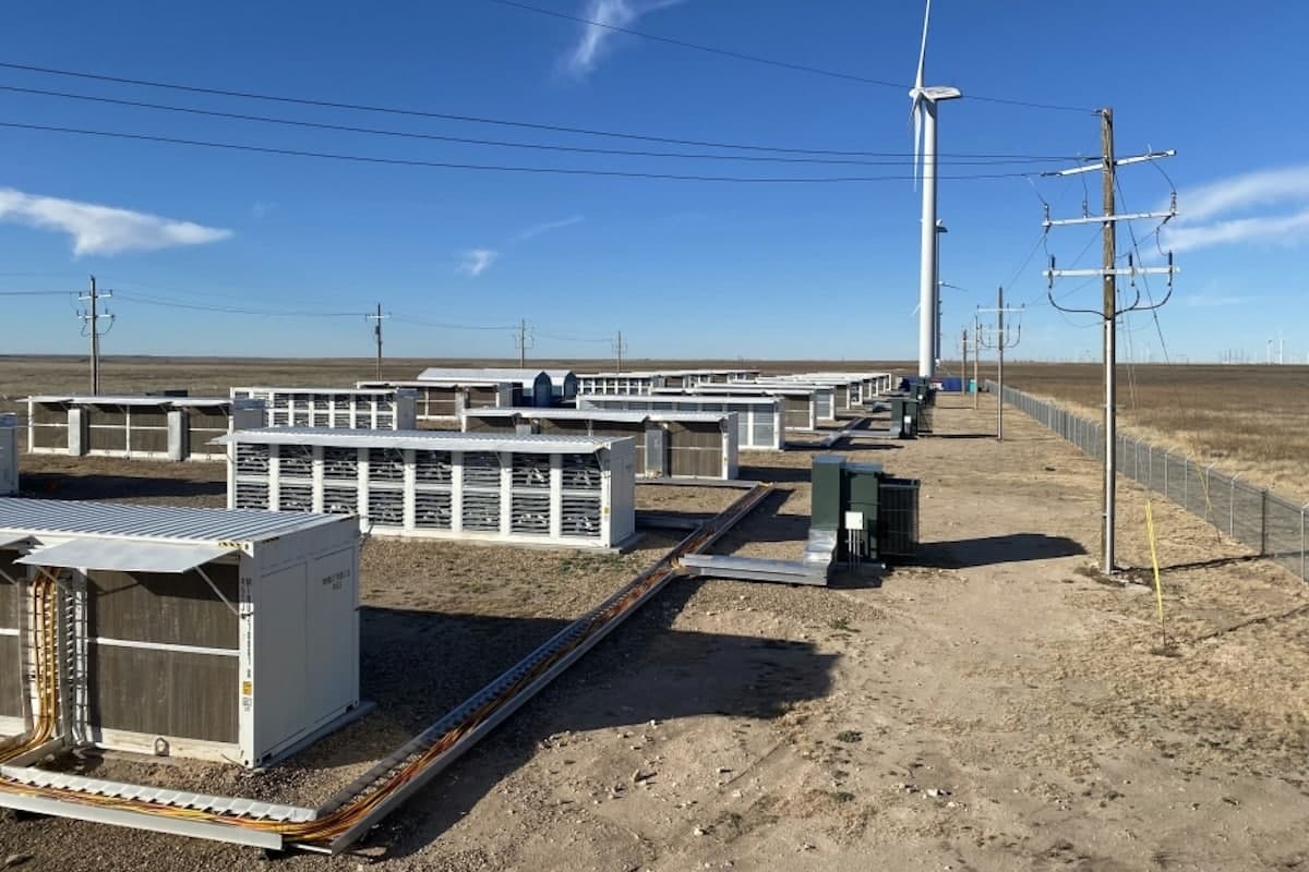 Bitcoin mining facility in Iowa