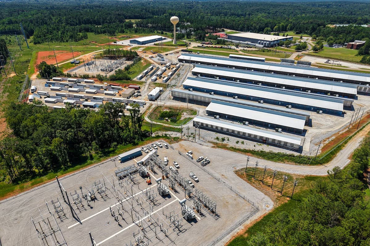 Bitcoin mining facility in Iowa