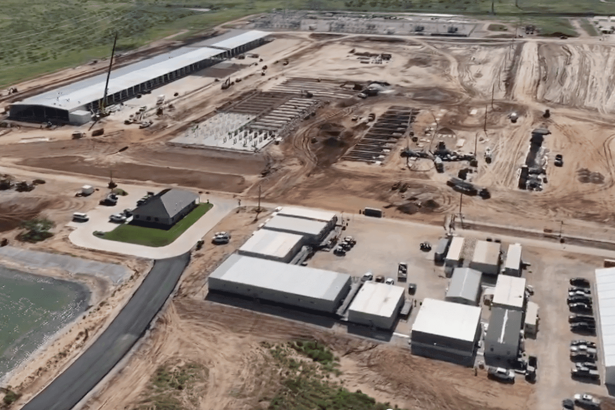 Bitcoin mining facility in Iowa