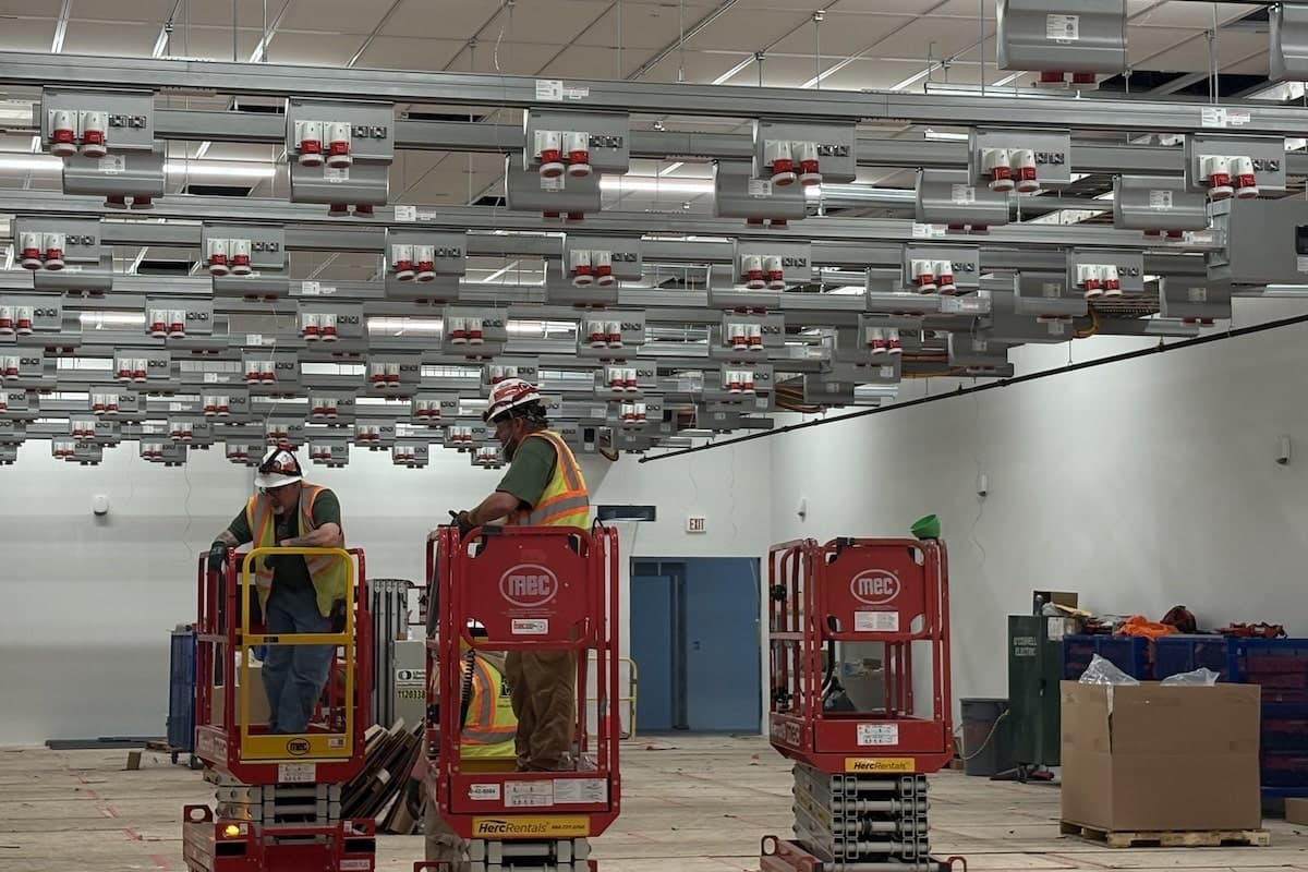 Bitcoin mining facility in Iowa