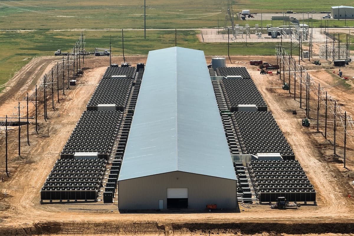 Bitcoin mining facility in Iowa
