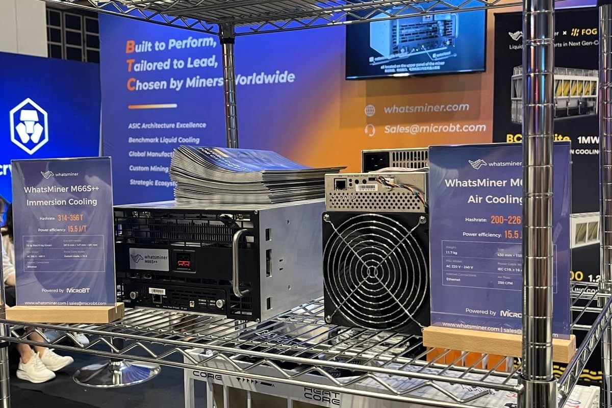 Bitcoin mining facility in Iowa