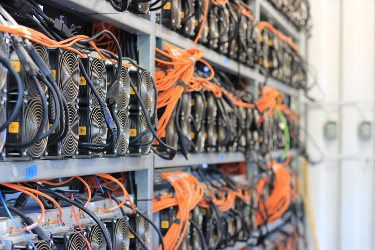 Bitcoin mining facility in Iowa