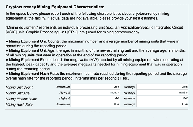What the US Wants to Know Exactly in the Bitcoin Mining Survey
