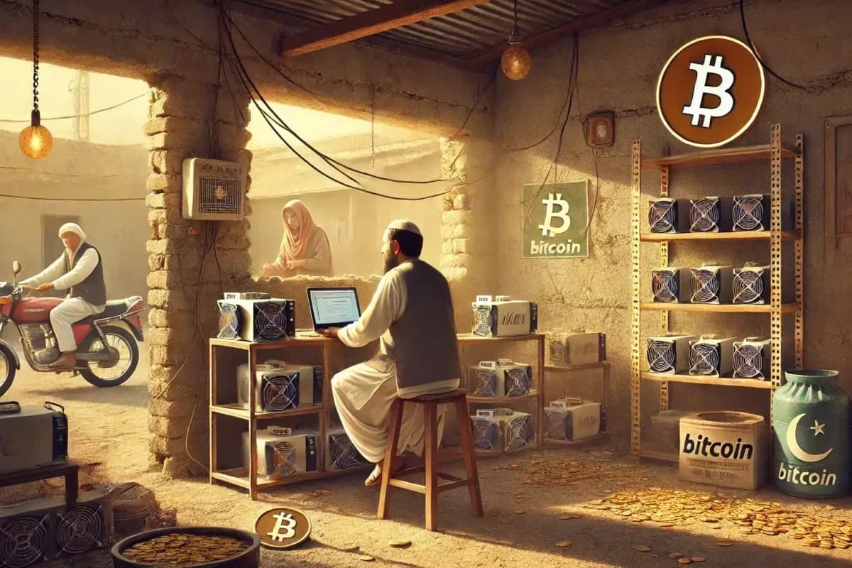 Bitcoin mining facility in Iowa