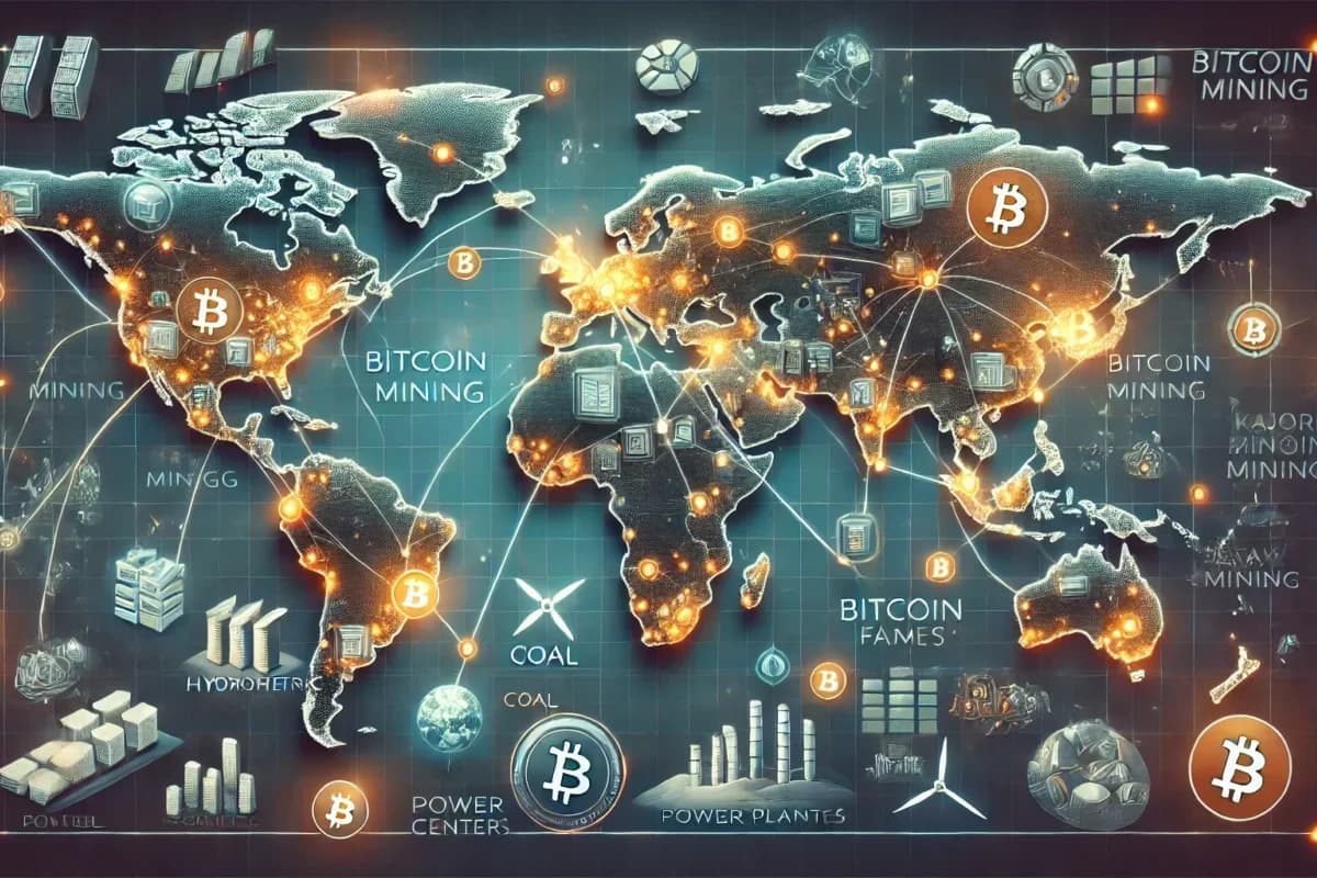 Bitcoin mining facility in Iowa