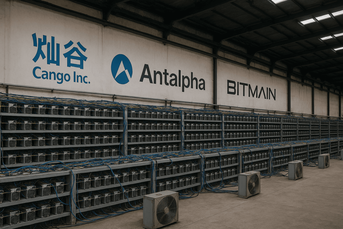 Bitcoin mining facility in Iowa