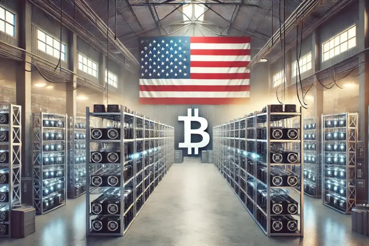 Bitcoin mining facility in Iowa