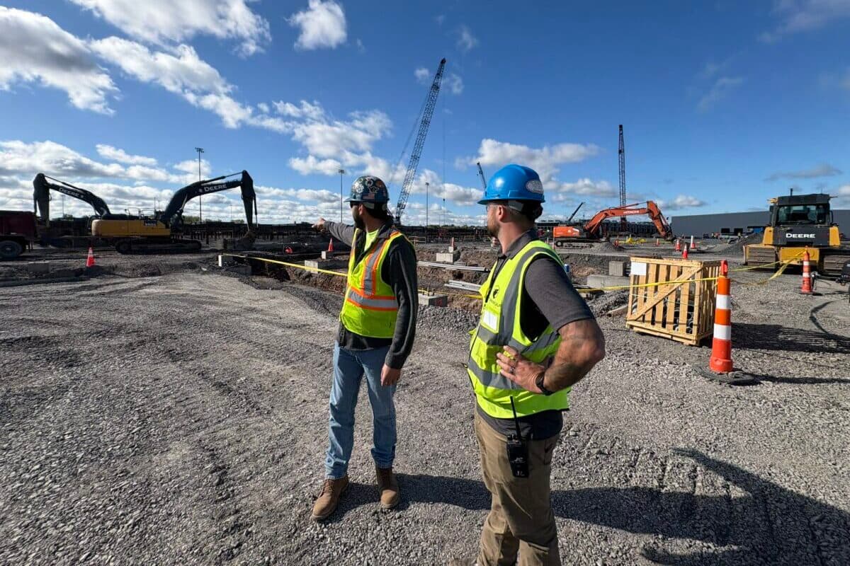 Bitcoin mining facility in Iowa