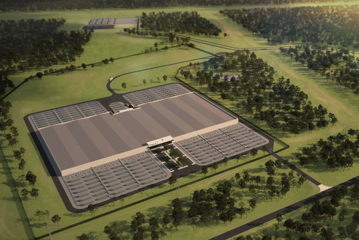 Bitcoin mining facility in Iowa