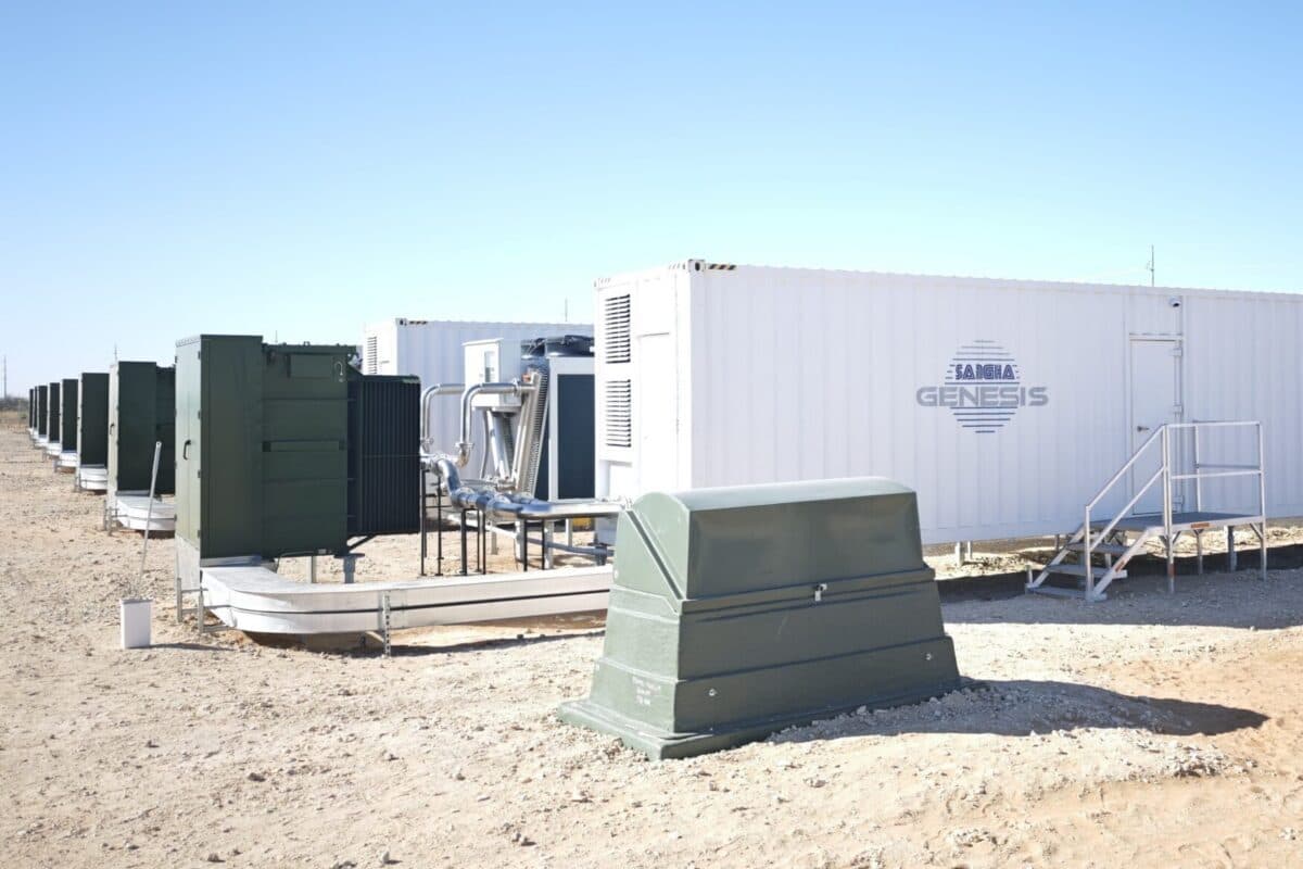 Bitcoin mining facility in Iowa